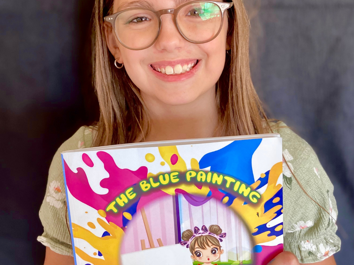 The Blue Painting Children's Book by Coda Author Phoebe Heath