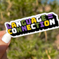Language=Connection Sticker