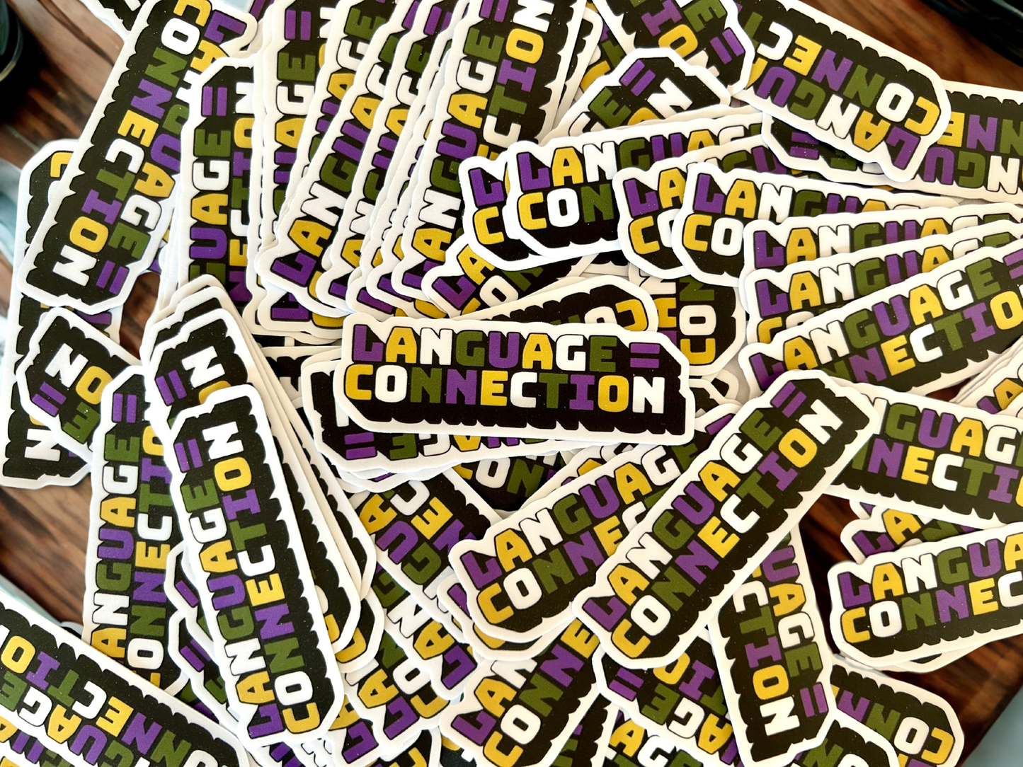 Language=Connection Sticker