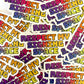 Respect My Signing Space (Rainbow Edition) Sticker